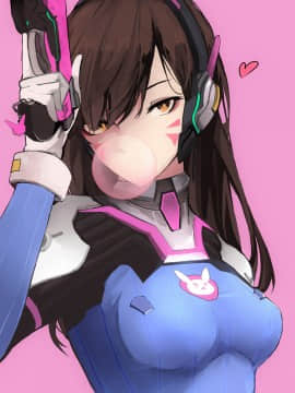 [Overwatch] D.VA 驾驶服合集_3541140