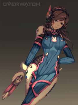 [Overwatch] D.VA 驾驶服合集_2468654