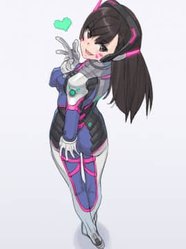 [Overwatch] D.VA 驾驶服合集_2400867