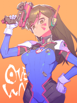 [Overwatch] D.VA 驾驶服合集_2198746