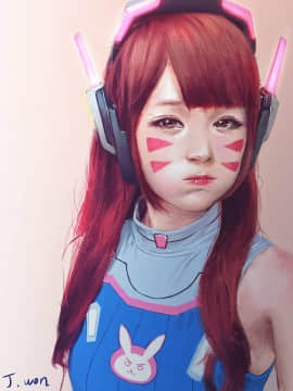 [Overwatch] D.VA 驾驶服合集_2850592