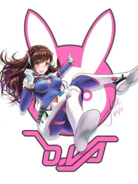 [Overwatch] D.VA 驾驶服合集_2813541