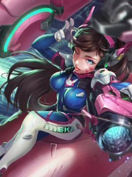 [Overwatch] D.VA 驾驶服合集_2557412