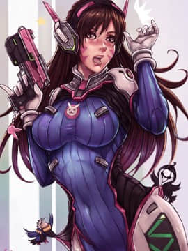 [Overwatch] D.VA 驾驶服合集_2664004