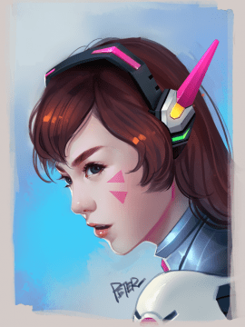 [Overwatch] D.VA 驾驶服合集_2463166