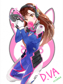 [Overwatch] D.VA 驾驶服合集_3040318