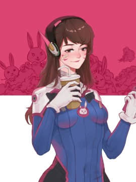 [Overwatch] D.VA 驾驶服合集_2631972