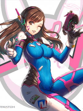 [Overwatch] D.VA 驾驶服合集_2865286