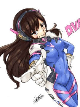 [Overwatch] D.VA 驾驶服合集_2424576