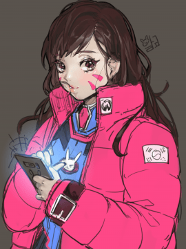 [Overwatch] D.VA 驾驶服合集_3025146