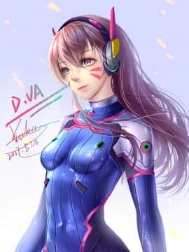 [Overwatch] D.VA 驾驶服合集_2735618