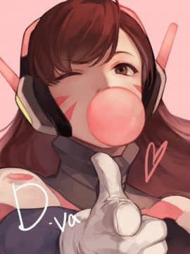 [Overwatch] D.VA 驾驶服合集_2463362