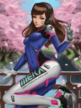 [Overwatch] D.VA 驾驶服合集_2862657