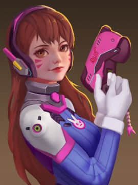 [Overwatch] D.VA 驾驶服合集_2453532