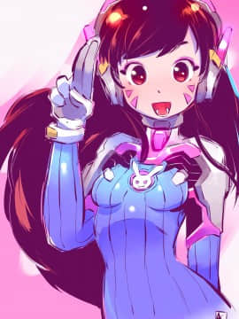 [Overwatch] D.VA 驾驶服合集_3820396