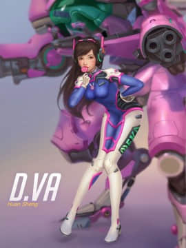 [Overwatch] D.VA 驾驶服合集_2447142