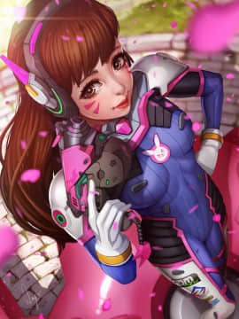 [Overwatch] D.VA 驾驶服合集_2496583