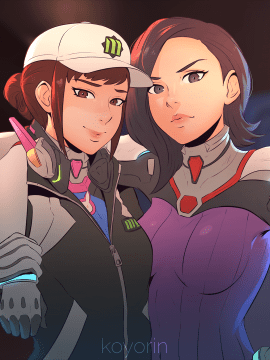 [Overwatch] D.VA 驾驶服合集_3237354