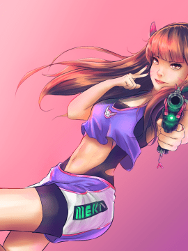 [Overwatch] D.VA 驾驶服合集_2715545