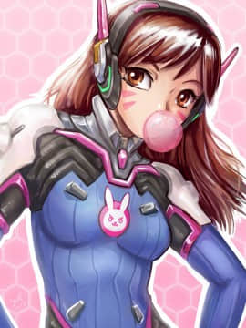 [Overwatch] D.VA 驾驶服合集_2586210