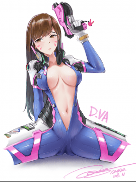 [Overwatch] D.VA 驾驶服合集_4047824