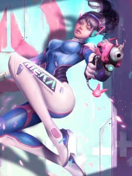 [Overwatch] D.VA 驾驶服合集_2523100