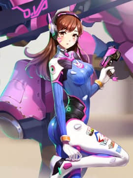 [Overwatch] D.VA 驾驶服合集_2402166