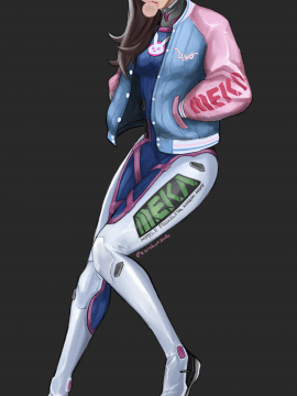 [Overwatch] D.VA 驾驶服合集_2603507