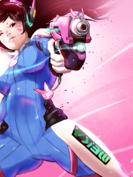 [Overwatch] D.VA 驾驶服合集_2769737