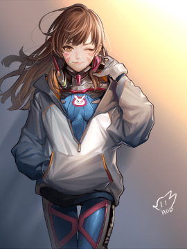 [Overwatch] D.VA 驾驶服合集_2527367