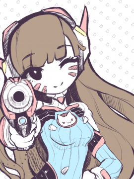 [Overwatch] D.VA 驾驶服合集_3072212