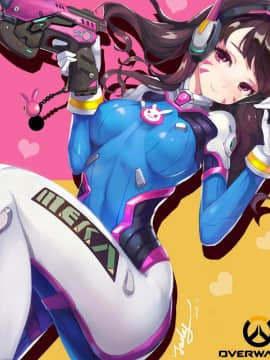 [Overwatch] D.VA 驾驶服合集_2657073