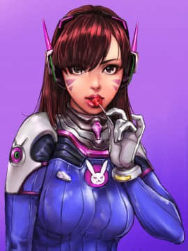 [Overwatch] D.VA 驾驶服合集_2766848