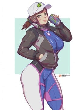 [Overwatch] D.VA 驾驶服合集_3232527