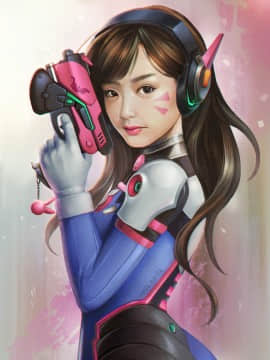 [Overwatch] D.VA 驾驶服合集_2770498