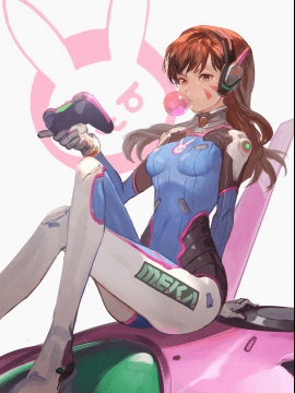 [Overwatch] D.VA 驾驶服合集_2446164