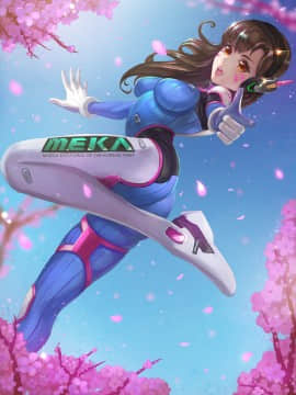 [Overwatch] D.VA 驾驶服合集_2389833