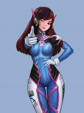 [Overwatch] D.VA 驾驶服合集_2388201