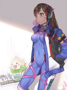 [Overwatch] D.VA 驾驶服合集_2987129