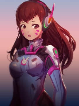 [Overwatch] D.VA 驾驶服合集_2532620