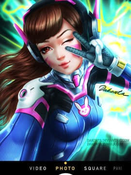 [Overwatch] D.VA 驾驶服合集_2794633