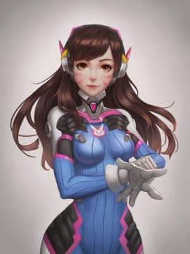 [Overwatch] D.VA 驾驶服合集_2371859