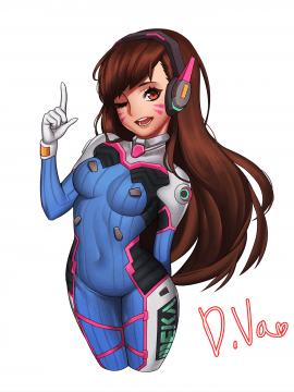 [Overwatch] D.VA 驾驶服合集_3877782