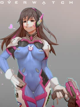 [Overwatch] D.VA 驾驶服合集_2375681