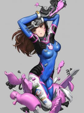 [Overwatch] D.VA 驾驶服合集_2882243