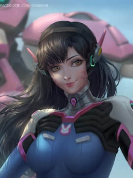 [Overwatch] D.VA 驾驶服合集_2912390