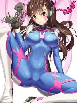 [Overwatch] D.VA 驾驶服合集_2542612