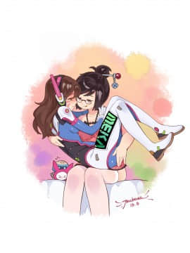 [Overwatch] D.VA 驾驶服合集_2380140