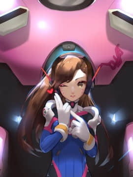 [Overwatch] D.VA 驾驶服合集_2374832