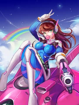 [Overwatch] D.VA 驾驶服合集_2440989